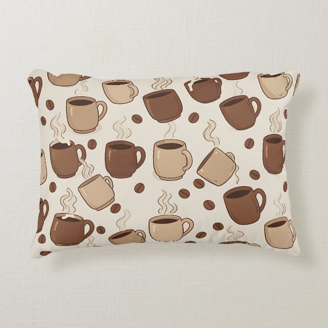Fars dag Coffee Vibes Prydnadskudde (Framsidan)
