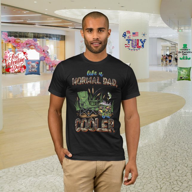 Fars dag ’Cooler Pappa’ T Shirt (Skapare uppladdad)