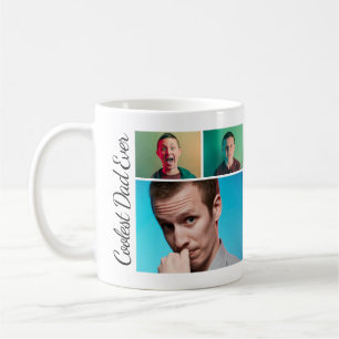 Fars dag Coolest Pappa Alltid funny näringsgren Kaffemugg