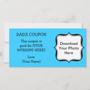 Fars dag COUPON FOR PAPPA