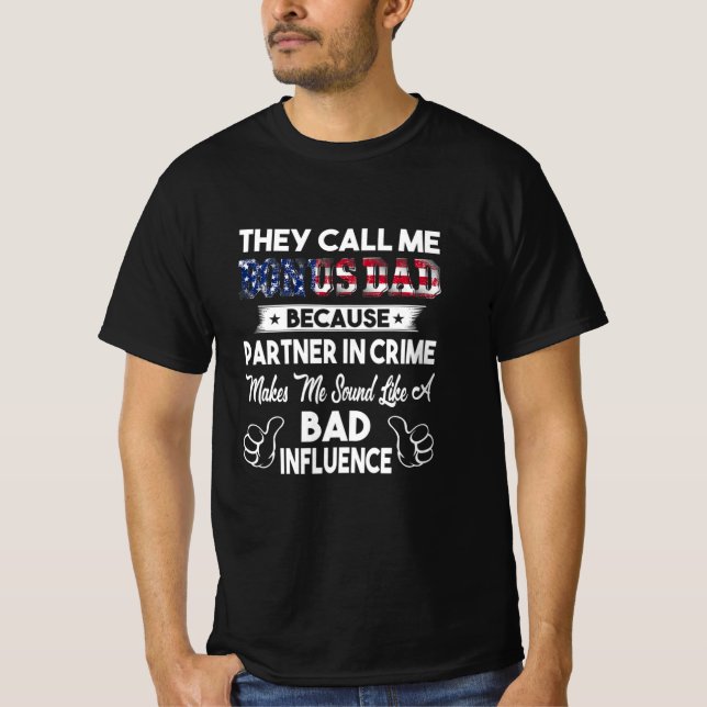 Fars dag | De kallar mig bonuspappa T Shirt (Framsida)