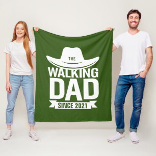 Fars dag - Den vandrande Pappa sen... Fleecefilt