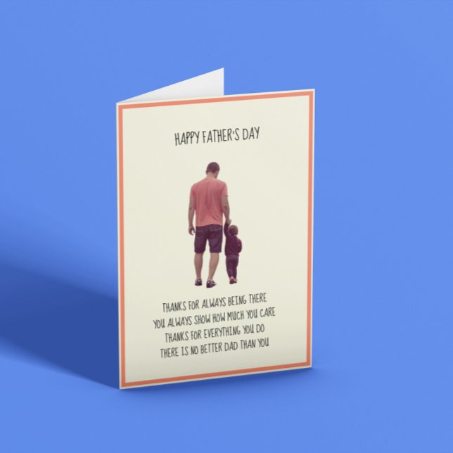 Fars dag Dikt Kort (Skapare uppladdad)