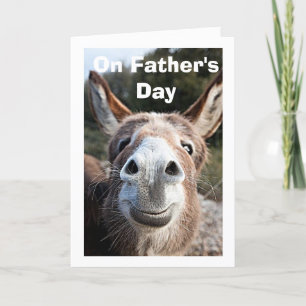 FARS DAG DONKEY-DU ÄR LOVAD KORT