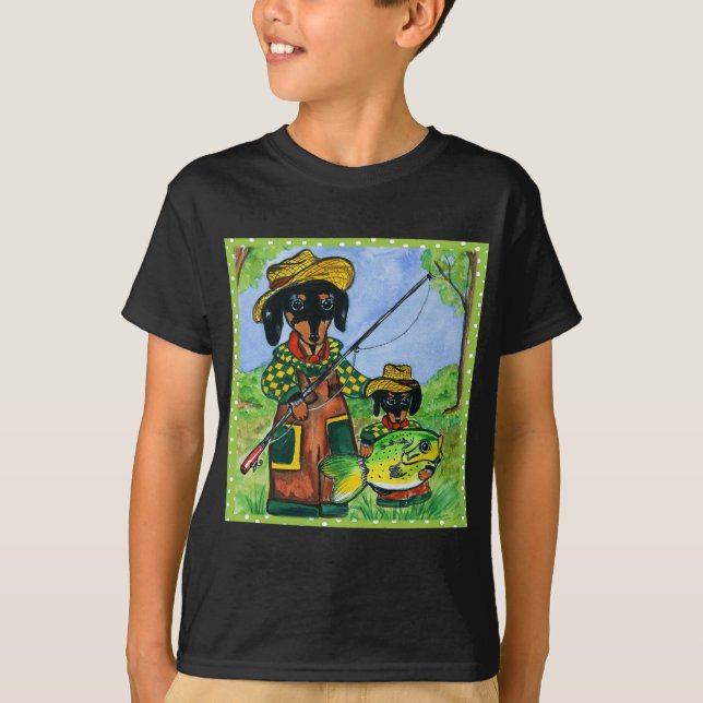 Fars dag Doxies T-shirt (Framsida)