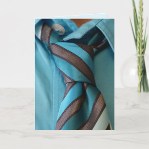 FARS DAG DRESS SHIRT & TIE GREETARD KORT