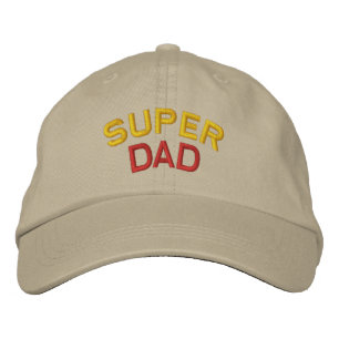 Fars dag Embroized Hat Broderad Keps