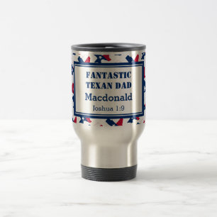 Fars dag FANTASTIC TEXAN PAPPA Personlig Resemugg
