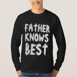FARS DAG FAR KÄNNER BÄSTA PAPPA T-SHIRTS