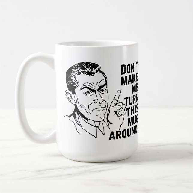 Fars dag får mig inte att vrida Mugg runt (Vänster)