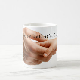 Fars dag, Far och Son Loving Händer Kaffemugg