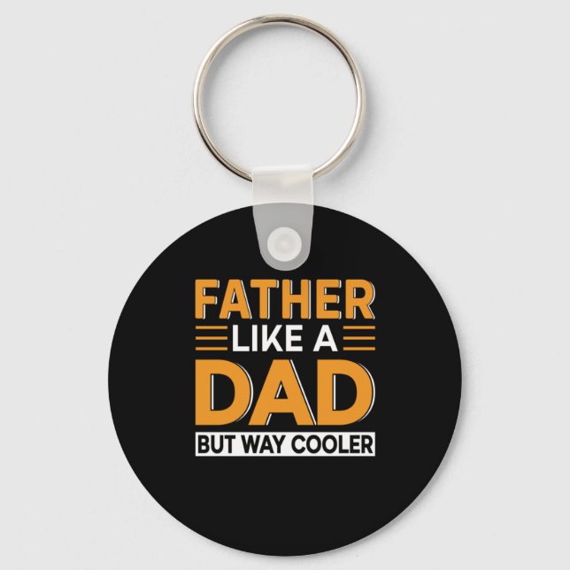 Fars dag Far som Pappa Nyckelring (Framsida)