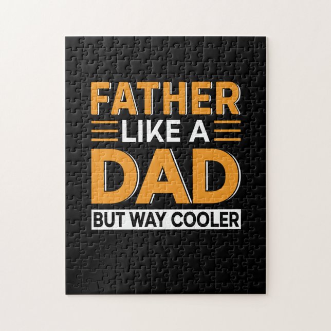 Fars dag Far som Pappa Pussel (Vertikal)