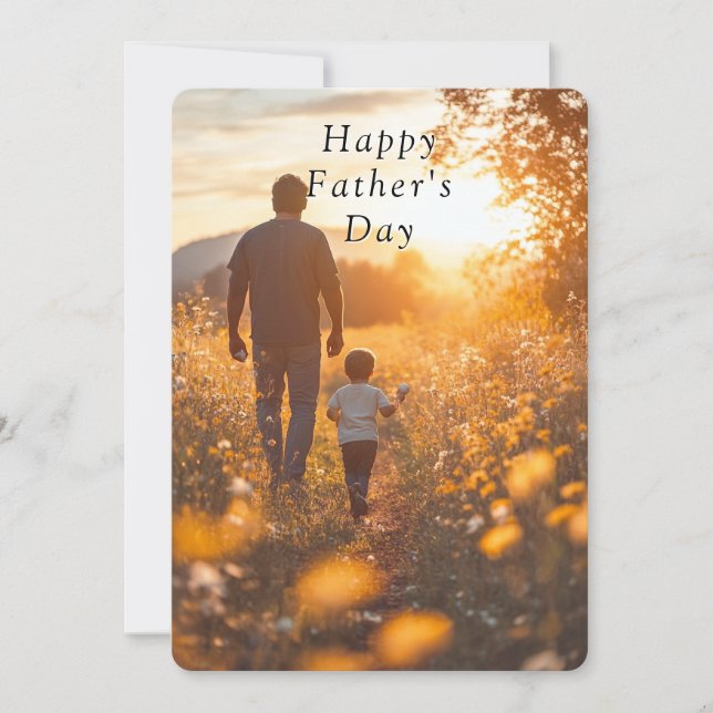 Fars dag Far & Son Baseball Sommar (Framsida)