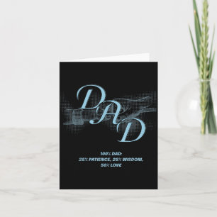 Fars dag farfar present G-pappa Gud sa låt det Kort