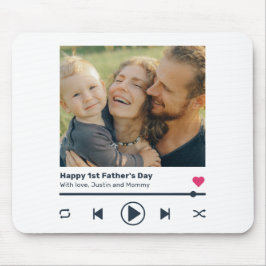 Fars dag Favorite Sång Music Player Pappa Photo Musmatta