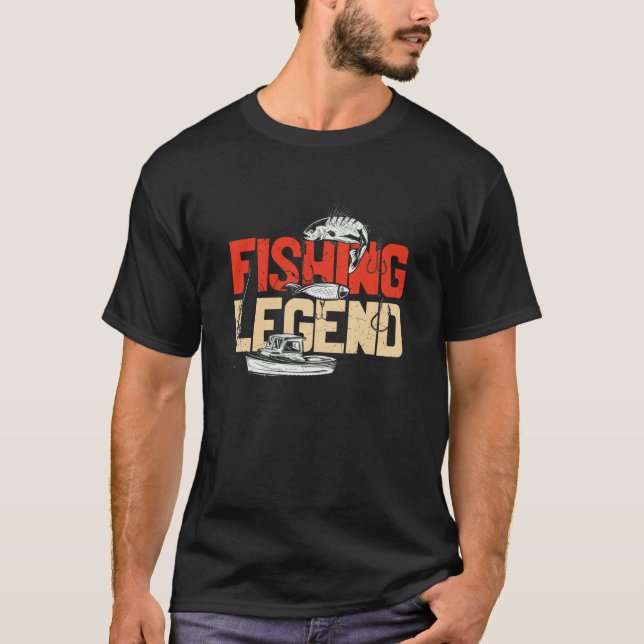 Fars dag Fiskare Rod Angler 2 T Shirt (Framsida)