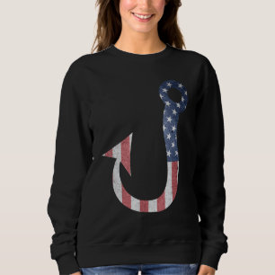 Fars dag Fiske efter Flagga Krok T Shirt