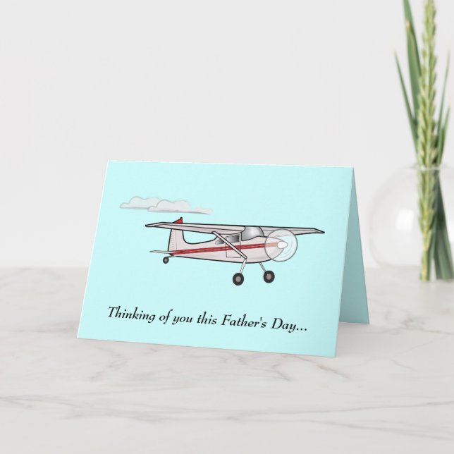 Fars dag: Flygplan Kort (Framsida)