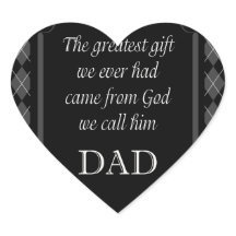 Fars dag - födelsedag "Underbarare Gift we"