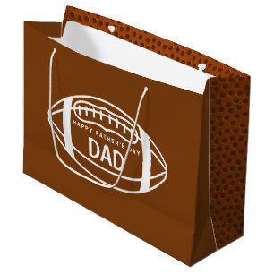 Fars dag Football Gift Bag