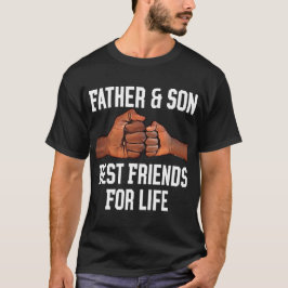 Fars dag för afrikansk amerikan för nävebulasvart t shirt