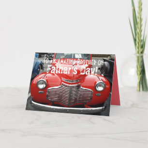 Fars dag för Brother Classic 1941 Chevy Card Kort