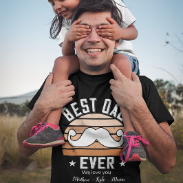 Fars dag för de bästa Pappa någonsin-användarnamne T Shirt
