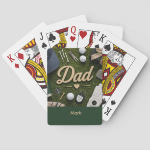 Fars dag för golfpappa casinokort