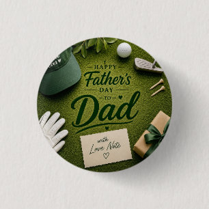 Fars dag för golfpappa knapp