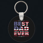 Fars dag för Pappa bästa Pappa någonsin USA:s Flag Nyckelring<br><div class="desc">Fars dag för Pappa bästa Pappa någonsin USA:s Flagga</div>