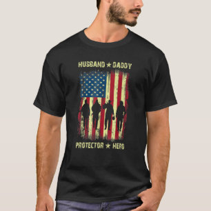 Fars dag For Pappa Make pappa Protector Hero T Shirt