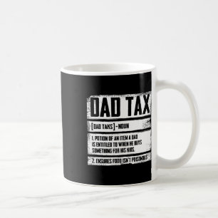 Fars dag för skattedefinition av pappa för Pappa p Kaffemugg