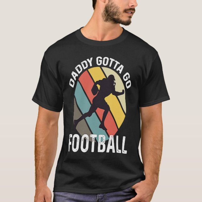 Fars dag Fotball Pappa 1 T Shirt (Framsida)