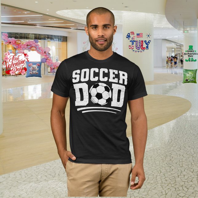Fars dag "Fotboll Pappa" T Shirt (Skapare uppladdad)