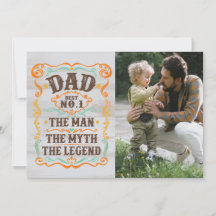 Fars dag Foto Mannen Myten Legenden