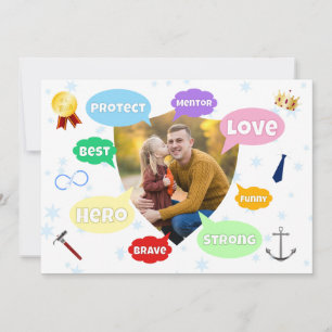 Fars dag Foto Ord moln Bästa pappa Far