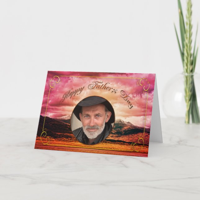Fars dag-fotokort kort (Framsida)
