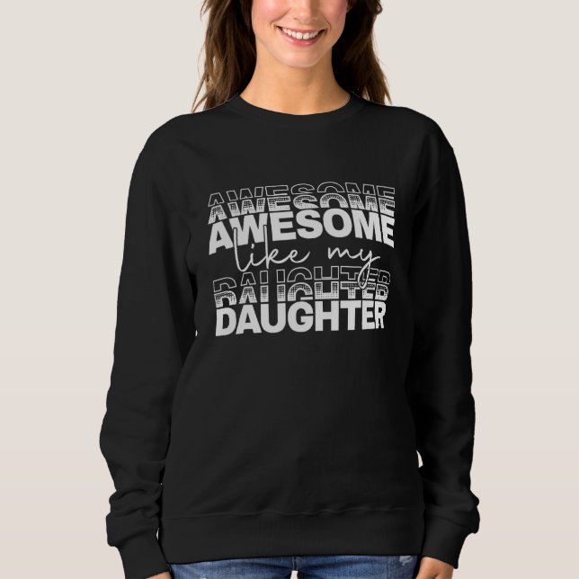 Fars dag från dotterfru Fantastisk som min Da T Shirt (Framsida)