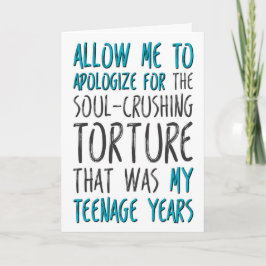 Fars dag från dottern, låt mig be om ursäkt kort