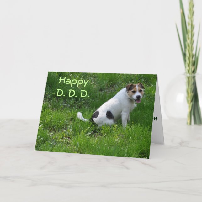 Fars dag från Hund-kort av Janz Kort (Framsida)