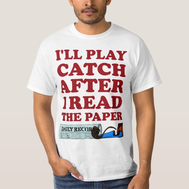 Fars dag Funny Anpassade Shirt T-shirt (Framsida)