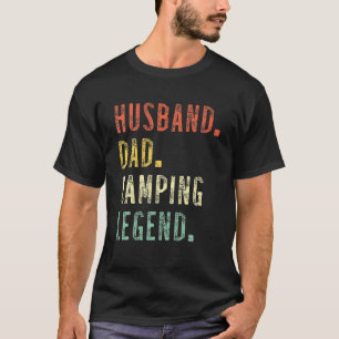 Fars dag Funny Camper Make Pappa Camping Lege T Shirt