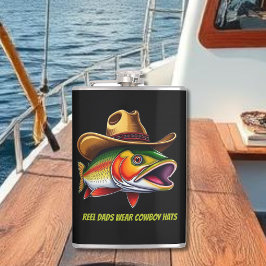 Fars dag Funny Fish Wear a Cowboy Hat Fickplunta