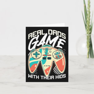 Fars dag Gamer Pappa Video Game Far Stepdad Fu Kort