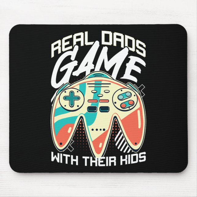 Fars dag Gamer Pappa Video Game Far Stepdad Fu Musmatta (Framsidan)
