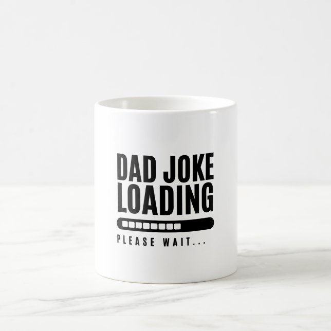 Fars dag-gåva,Pappa Joke-laddning Kaffemugg (Center)