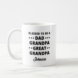 Fars dag-gåva till Underbar morfar Kaffemugg