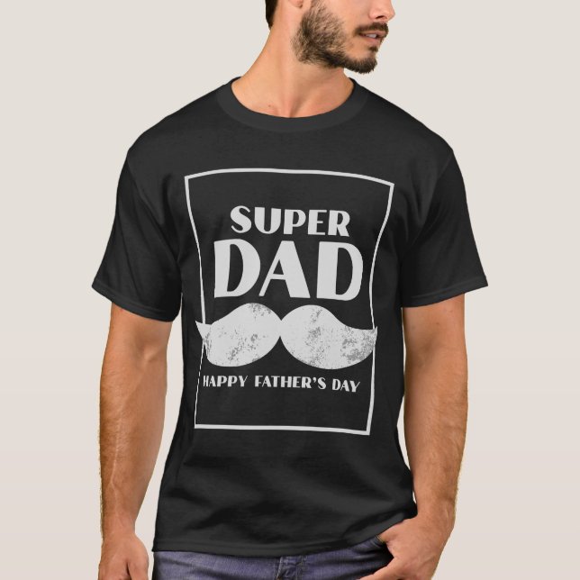 Fars dag-gåva, Toppen pappa T Shirt (Framsida)