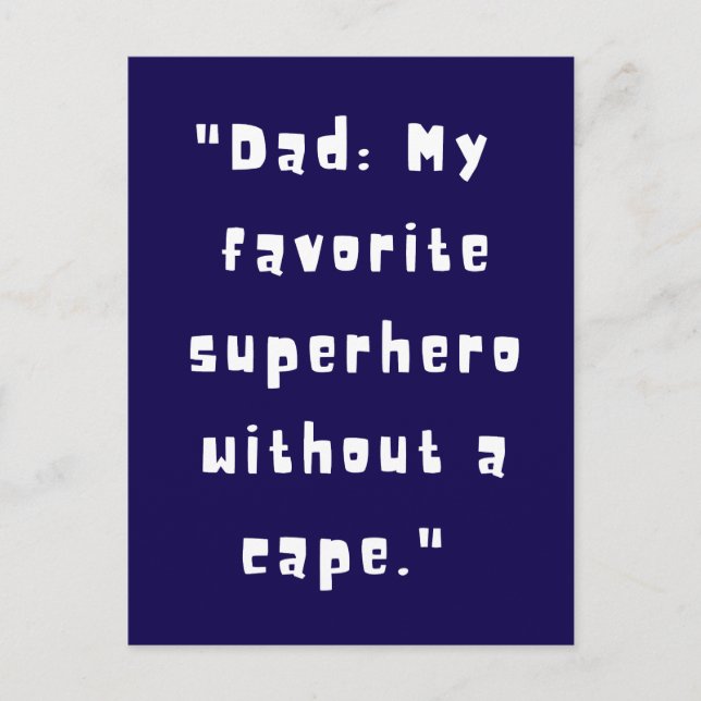 Fars dag-gåvor/bästa Pappa någonsin 2024 Vykort (Framsida)